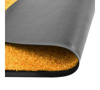 Washable Doormat, Orange, 60 x 180 cm, Non-Slip with PVC Backing, Dirt Trapper Mat for Indoor and Outdoor Use, Weatherproof, Ideal as a Door Mat, Clean Mat for Hallway, Balcony, Patio, Apartment Door