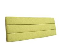 Washable Fabric Headboard Cover - Dust-Proof Cushion Protector for Solid Wood Beds, Thickened Sponge Backrest, 180x50x5cm, Perfect for Bedroom Decor and Comfort