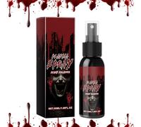 Washable Fake Blood - Halloween Washable Fake Blood Makeup - 50ml Paint Costume Makeup for Beauty Clothes Vampire Cosplay Kids Adults Zombie Eye Dress Up