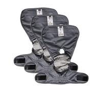 Washable Female Dog Diapers Breathable Wraps with Water Absorption No Leaks Comfortable Material Easy to Use Stable Fit Pack of 3