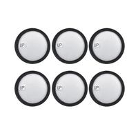 Washable Filter Accessory Replacement, Compatible For JIMMY WB55/BX5/WB73/B6 Pro/BX6/BX7 Pro Vacuum Cleaners (Schwarz : 6 PCS)