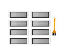 Washable Filter，Compatible for XiaoMi，Compatible for Roborock，1S S5 S50 S51 S55 S6 S60 S61 S5 Max S6 Pure S6 MaxV，Compatible for Xiaowa，E25 E35 E45 C10 Vacuum Parts(9pcs)