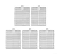 Washable Filter Compatible with For Roomba 105, For Vac Q0120 Y0110 Y0140 Q011 Q0520 & For Combo, For HEPA Vacuum Cleaner Parts for Pet Hair, White (5/10 Pack)(5 PACK)