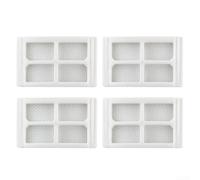 Washable Filter for Ecovacs X8 for x9 for t80 X11 Robot Vacuum - Stainless Steel Mesh HEPA Replacement Part Accessory Kit 4 Pack(4pcs)