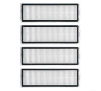 Washable Filter for Mijia M40S and OV31CN, Replacement Filter Kit, Sturdy Filter Paper, White, 4 Pack, Easy Install for HOMEs with Pets