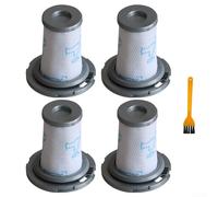 Washable Filter for X-Force Flex 8.60 (RH96) and X-pert 6.60 (RH68) Vacuum Cleaner Replacement Spare Part with Cleaning Brush 5 Piece Set Plastic Easy to Install