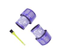 Washable Filter Hepa Unit. Compatible For Dyson V10 SV12. Cyclone Animal Absolute Total Clean Vacuum Cleaner Filters Spare Parts Accessories (Color : 2pcs)