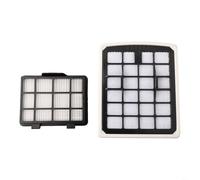 Washable Filter Kit for Eureka NEN180 Bagless Canister Vacuum, Dust Cup and Exhaust Filters, Reusable Fleece Replacement Parts, 2 Pack