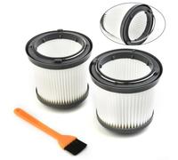 Washable Filter Replacement for Dustbuster Pivot PV1820LF PD1820L - HEPA Style Pleated Main Filter Element 2 Pack with Brush