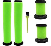 Washable Foam Filters Replacements for Gtech System K9 - AirRam MK2 K9 / Multi MK2 K9 Cordless Vacuum Cleaner Accessories, Pack of 4