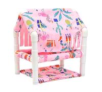 Washable Hamster Habitat, Adorable Multi-Level Design Provides Ample Space for Exploration and Rest, Removable and Easy-to-Clean Components a Hygienic Environment for Your Small Pets