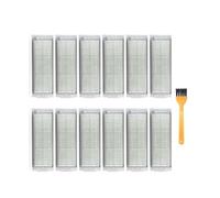 Washable HEPA Filter,Compatible For Viomi, V3 V2pro SE Vacuum Cleaner Accessories Replacement,Compatible For Xiaomi,Compatible For Mijia, Robot LDS STYJ02YM Spare Parts(12pcs)