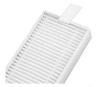 Washable HEPA Filter Replacement for Ecovacs X8 X8PRO Robotic Cleaner High Efficiency Dust Trap White Black 3.9x8.4cm(White)