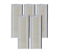 Washable HEPA Filter Replacement Kit Compatible with Uninell UR1 Robot Vacuum Cleaner, Sturdy Long-Lasting Material, Traps Dust,White 5 Piece Set