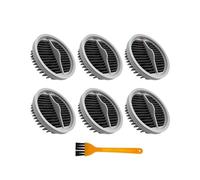 Washable HEPA Filter，Smart Handheld Wireless Vacuum Cleaner，Efficient Filter Parts，Compatible For Roidmi NEX X20 X30 S2 F8 Storm Pro (Color : 6 pcs)