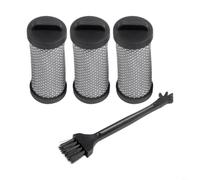 Washable HEPA Filters for JIGOO T600 Vacuum Cleaner - 4 Pack | 99.97% Filtration, Plastic & Filter Paper, Reusable & Washable, Includes Brush, Fits JIGOO T600 Mattress Vacuum