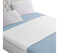 Washable Incontinence Bed Pad with Tucks - Waterproof Reusable Bed Wetting Mat for Elder Kids Single Double Bed Sheets Protector (36 x 60 Inches)