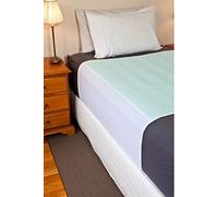 Washable Incontinence Pad Bed Protector Sheet (Single Bed Pad with Tucks,90 x 90cms,35½" x 35½")