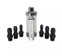 Washable Inline Fuel Filter Featuring User Friendly Installation Process Works with Various Hose Sizes Including 6mm to 10mm