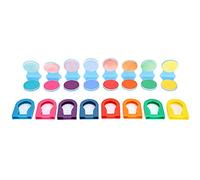 Washable Kids Hair Chalk Spray Kit for Girls - 8 Vibrant Temporary Colors Mess- Comb Applicator & Easy-Rinse Makeup Parties Cosplay Festivals