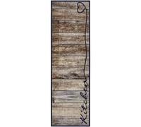 Washable Kitchen Runner - Brown Colour 50x150 cm - Brown