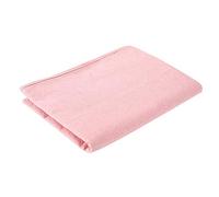 Washable Massage Table Sheets Hypoallergenic Soft Cotton Cover for Salon Beauty Spa Bed with Face Breath Hole - Fits 80x200 cm Beds Pink