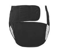 Washable Men Women Incontinence Nappies Underwear Brief, Adjustable Pocket Diapers, Comfortable and Breathable Suitable for The Elderly(Black)