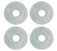 Washable Microfiber Mop Cloth Accessory for Xiaomi B116 X20 PLUS Robot Vacuum Cleaner Reusable Cleaning Pads for Consistent Floor Cleaning Results (4pcs)
