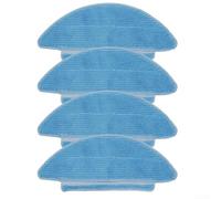 Washable Microfiber Mop Cloths for Lubluelu Robot Vacuum| Reusable Cleaning Pads Accessories| Grey| 4 Pack(4Pack)