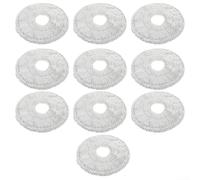 Washable Microfiber Mop Cloths For Midea V12Pro Robot Vacuum With Quick-Snap Design For Easy Swapping(10pcs)