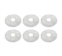 Washable Microfiber Mop Cloths For Midea V12Pro Robot Vacuum With Quick-Snap Design For Easy Swapping(6pcs)