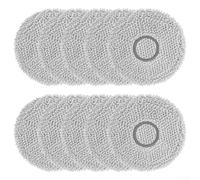 Washable Microfiber Mop Pads Compatible With For Neatsvor U1 Plus Robot Vacuum To Clean Hard Floors Wood For Tile And Laminate Surfaces Deep Cleaning Solution 4 Count(10 PACK)