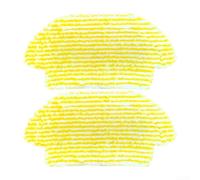 Washable Microfiber Mop Pads for Karcher RCV 3 and RV3 Robot Vacuum Cleaner | Reusable Cleaning Cloths | Sturdy Material for Pets and Kids | 2 Pack(2 PACK)
