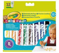 Washable Mini Kids Markers 12 Colours Crayola