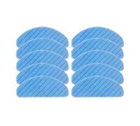 Washable Mop Cloth Pad,Compatible for Ecovacs,Compatible for Deebot, T8 T9 AIVI T9 Model T9 Series Robot Vacuum Cleaner Mop Easy to Clean(10PCS MOP)