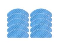 Washable Mop Cloth Pads,Compatible for Ecovacs,Compatible for Deebot,Ozmo T8 AIVI T8 Max T8 T9 T9 T9 T9 Power N8 N9 Robot Vacuum Cleaner Rags(8pcs)