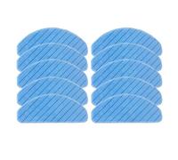 Washable Mop Cloth Pads,Compatible for Ecovacs Deebot Ozmo, T8 Max T9 Max N8 N9 Robot Vacuum Cleaner Rags(10pcs)