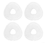 Washable Mop Cloths Replacement Compatible with For NARWAL For Freo X10 Pro / YJCC027 Robot Vacuum Cleaner - Microfiber Cleaning Pads for Home Floors, Pack of 4 or 10 (4 PACK)