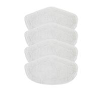 Washable Mop Rags,Compatible for Polti,Compatible for Kit Vaporetto,PAEU0332 Steam Vacuum Cleaner Microfibre Mops Cloth Replacement Parts Accessories.(4pcs)