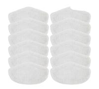 Washable Mop Rags,Compatible for Polti Kit Vaporetto,PAEU0332 Steam Vacuum Cleaner Microfibre Mops Cloth Replacement Parts Accessories(12pcs)