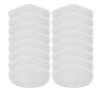 Washable Mop Rags,Compatible for Polti Kit Vaporetto,PAEU0332 Steam Vacuum Cleaner Microfibre Mops Cloth Replacement Parts Accessories(16pcs)