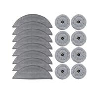 Washable Mopping Pad,Compatible for Roborock,Saros 10 G30 S9 Maxv Ultra S90ver A1460RR Side Small Cloth Mop Rag Robot Vacuum Cleaner Parts(16pcs)
