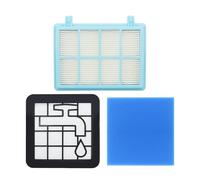 Washable Motor Foam Filter Kit Compatible With Philips Power Pro Compact FC9331/09 FC9332/09 FC8010/01 Vacuum Cleaner Parts FC8010 (Color : Light Yellow)