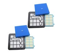 Washable Motor Foam Filter Kit Compatible With Philips Power Pro Compact FC9331/09 FC9332/09 FC8010/01 Vacuum Cleaner Parts FC8010 (Color : 2 SET)