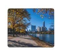 Washable Mouse Pad, Austin Texas Print Mouse Mat Spill-Resistant Desk Mats 25X30cm for Gamer Office Typing