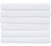 Washable Nappies - Reusable Wipes Cloth Nappies for Newborn Babies - Face Cloths Baby wash Cloths 60x60cm - Baby Essentials 100% Cotton Terry Nappies. Pack of 6