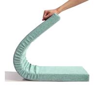 Washable Non Slip Bench Cushion for Outdoor & Indoor Use Removable Chair Cushion for ill Swing Seat Pad Garden & Patio Furniture Light Green 125 x 45 cm