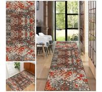Washable NonSlip Kitchen Rug Modern Hallway Runner 100 x 500 cm Area Mat Perfect for Kitchen Laundry Dining Room & Entryway - Durable & Stylish Design