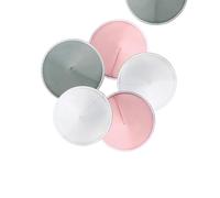 Washable Nursing Pads 6 PCS Reusable Breast Pads for Breastfeeding Soft and Super Absorbent Nipple Pads with Laundry Bag & Travel Storage Bag for Postpartum Essentials - 4.7inch