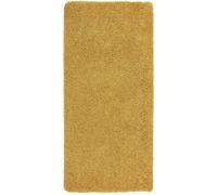 Washable Ochre Shaggy Rug - 67X200 cm